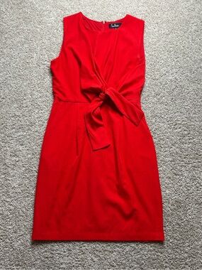 Lulus Zealous Love Tie-Front Midi Dress